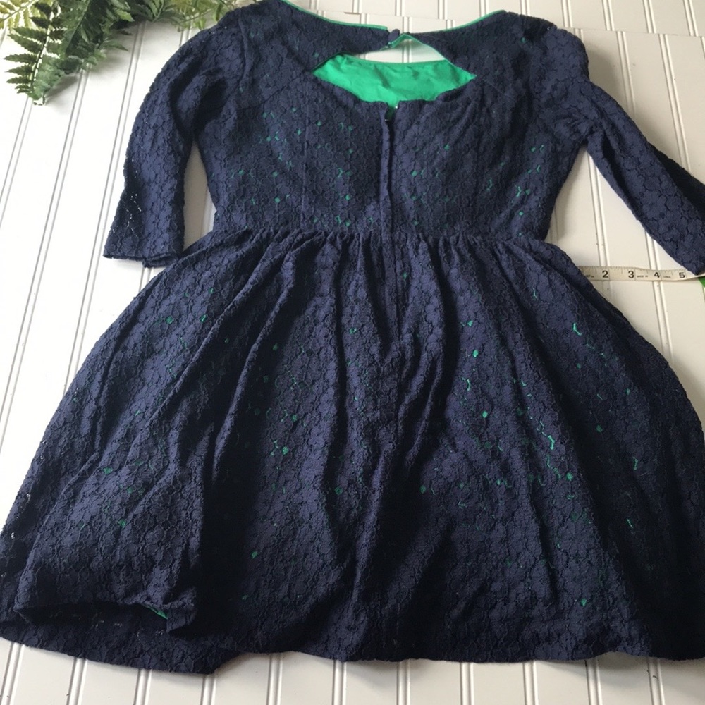 Lilly Pulitzer lace dress blue mini Alicia - Picture 13 of 14